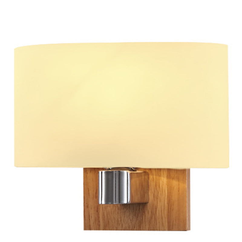 Einzigartige Schatten Wandbeleuchtung moderner Glas 1 Lichter Leuchten Lampe mit Lampenschirm