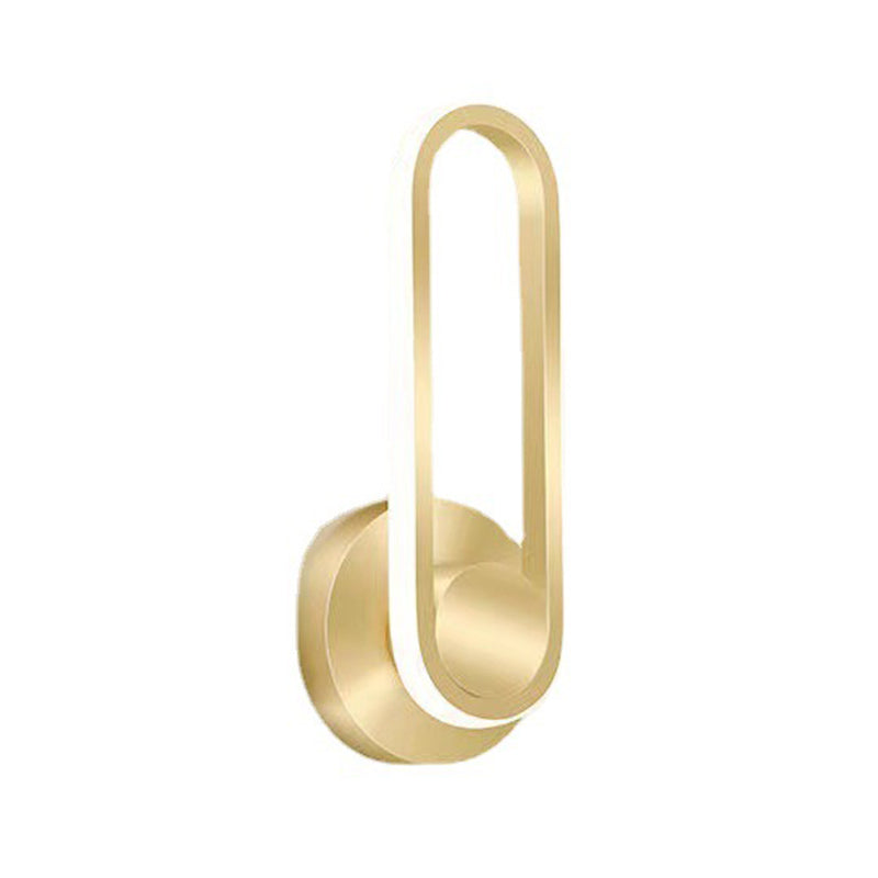 Einstellbare 1-Licht-geometrische Wandleuchter moderner Metallwandmontageleuchte