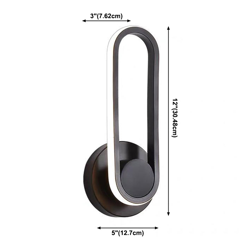 Einstellbare 1-Licht-geometrische Wandleuchter moderner Metallwandmontageleuchte