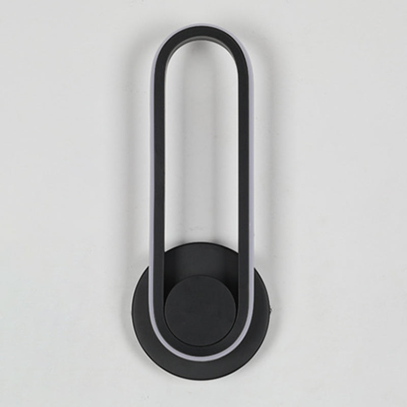 Einstellbare 1-Licht-geometrische Wandleuchter moderner Metallwandmontageleuchte