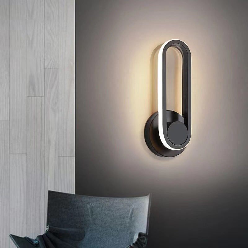 Einstellbare 1-Licht-geometrische Wandleuchter moderner Metallwandmontageleuchte