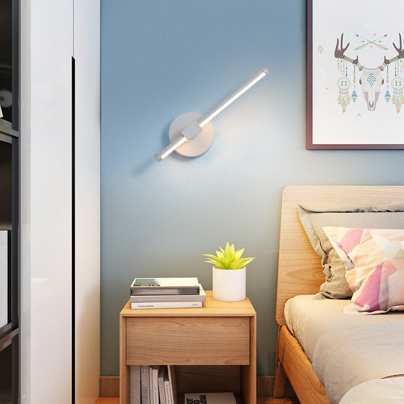 Lineare Wandbeleuchtungskörper Moderner Acryl 1 leichte LED -Wandlampe