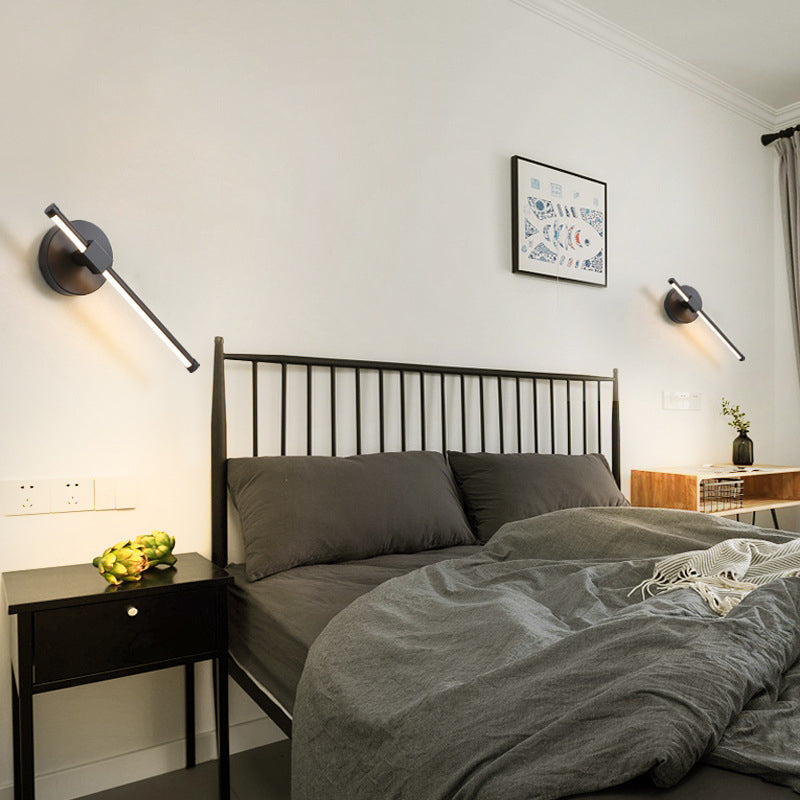 Lineare Wandbeleuchtungskörper Moderner Acryl 1 leichte LED -Wandlampe