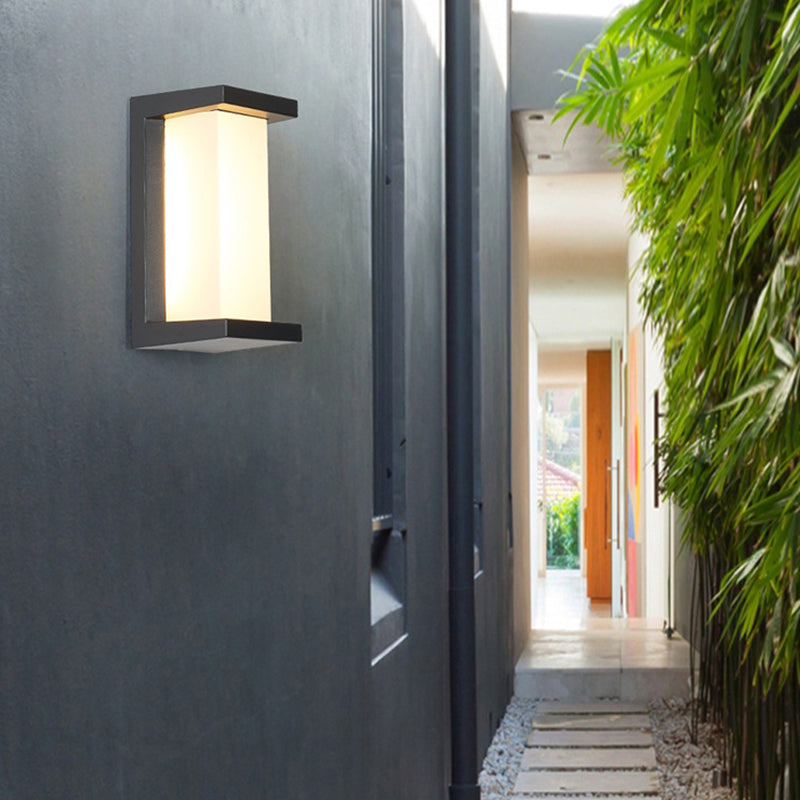 Geometrische Wandbeleuchtung in modernem Acryl 1 leichte LED -Wandlampe im modernen Stil