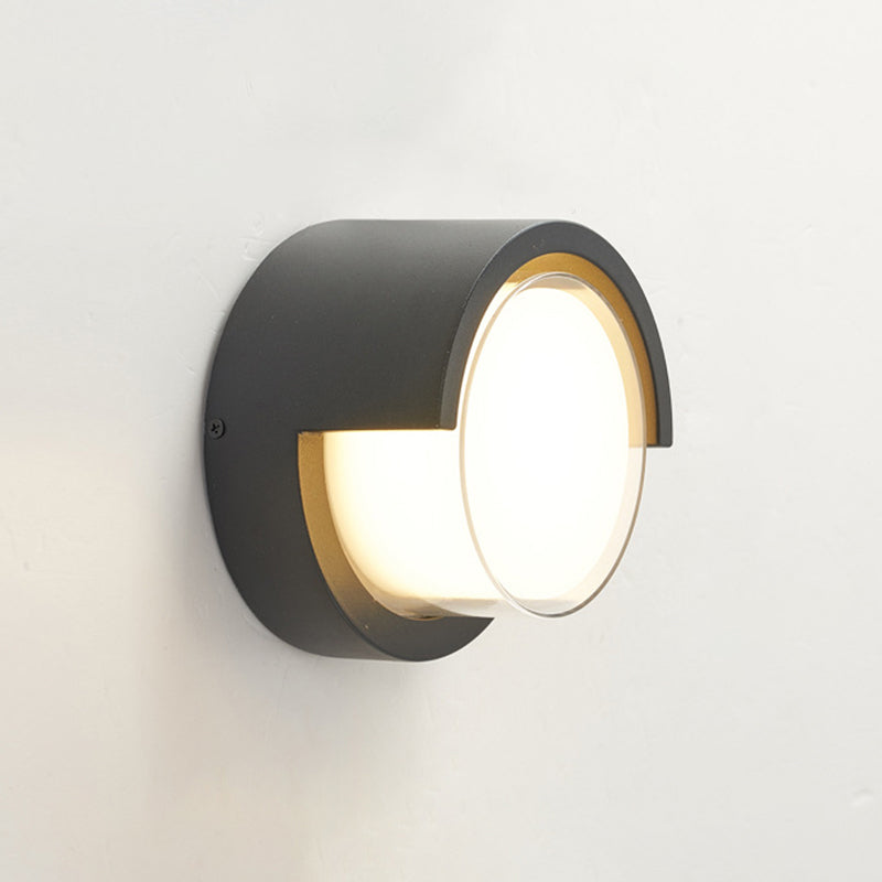 Geometrische Wandbeleuchtung in modernem Acryl 1 leichte LED -Wandlampe im modernen Stil