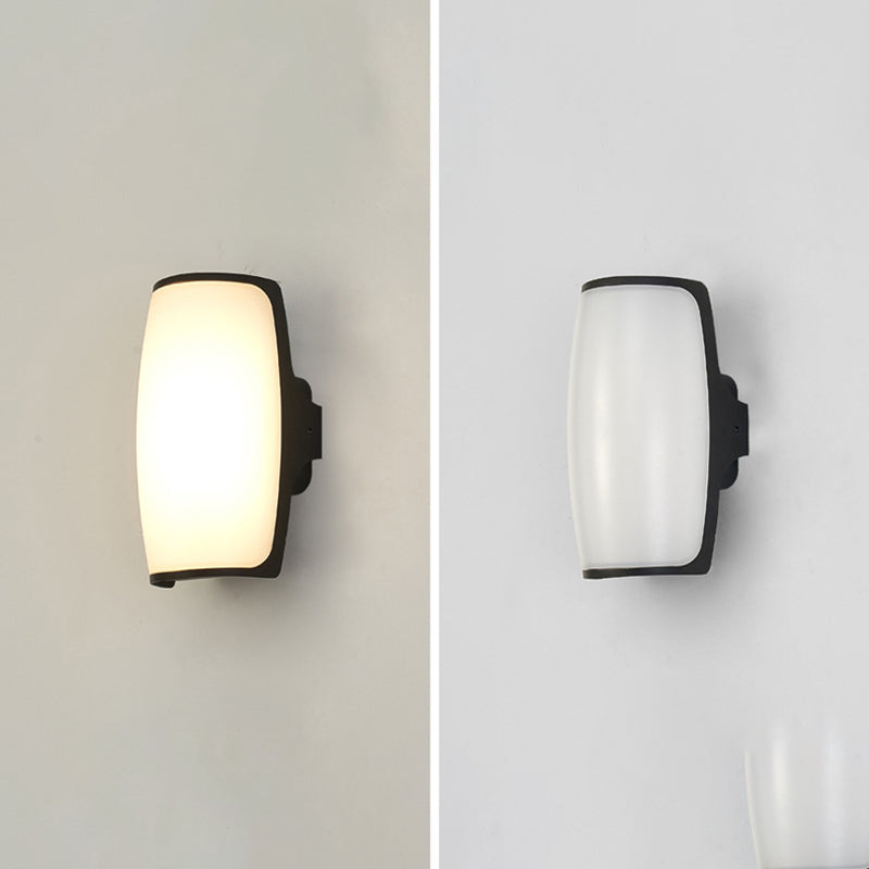 Geometrische Wandbeleuchtung in modernem Acryl 1 leichte LED -Wandlampe im modernen Stil