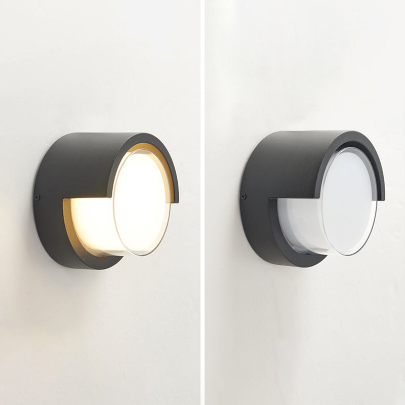 Geometrische Wandbeleuchtung in modernem Acryl 1 leichte LED -Wandlampe im modernen Stil