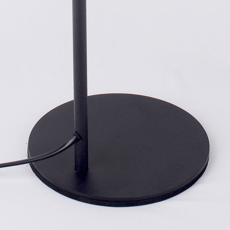 Lampe de table de cylindre moderne métal 1 lampes à table légère pour l'étude