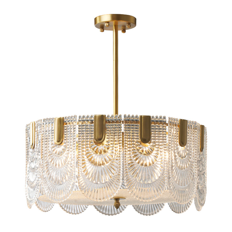 Moderno lampadario circolare in stile circolare a sospensione del lampadario di illuminazione lampadario