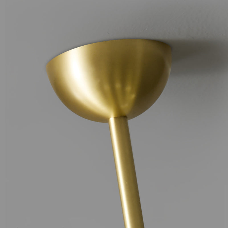 Moderne stijl Global Chandelier Multi Lights White Glass Suspension Lamp