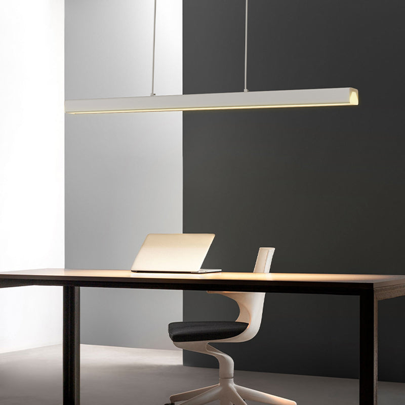 Simplicity LED Island Lighting Fixtures Dining Room Long Strip Hanging Lamp