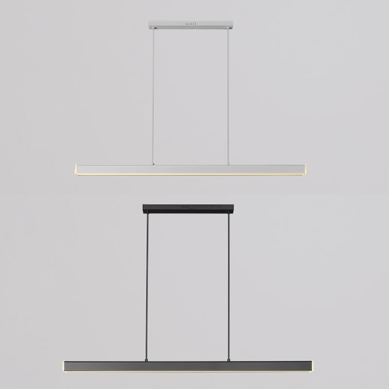 Simplicity LED Island Lighting Fixtures Dining Room Long Strip Hanging Lamp