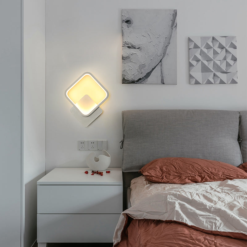 LED LED LIGHT MODERNA MODERNA LIGHTA DE LIGHTA DE LIGHTA DE LA MUALLA PARA DORMITORIO CONDADO