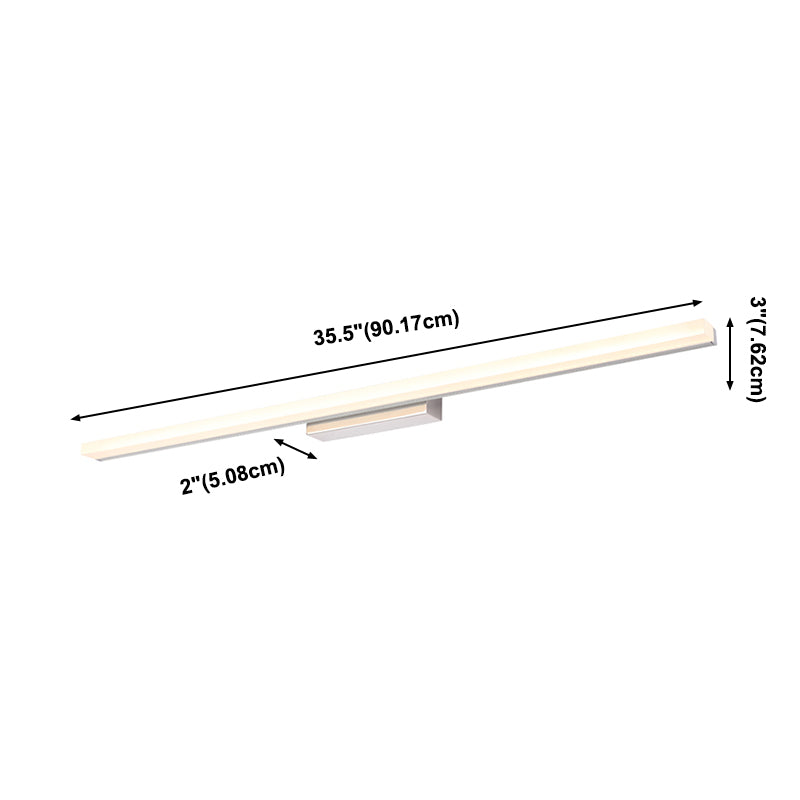 LED Makeup Mirror Lamp Modern Simple Style Wall Light Fixture for Bathroom Washroom