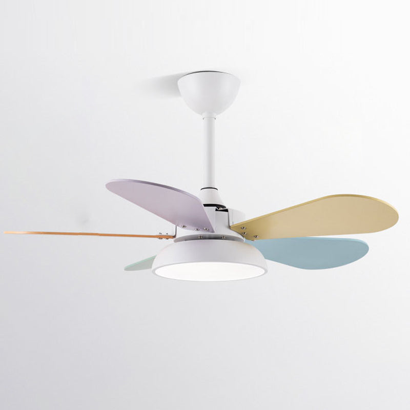 Éclairage de ventilateur suspendu rond