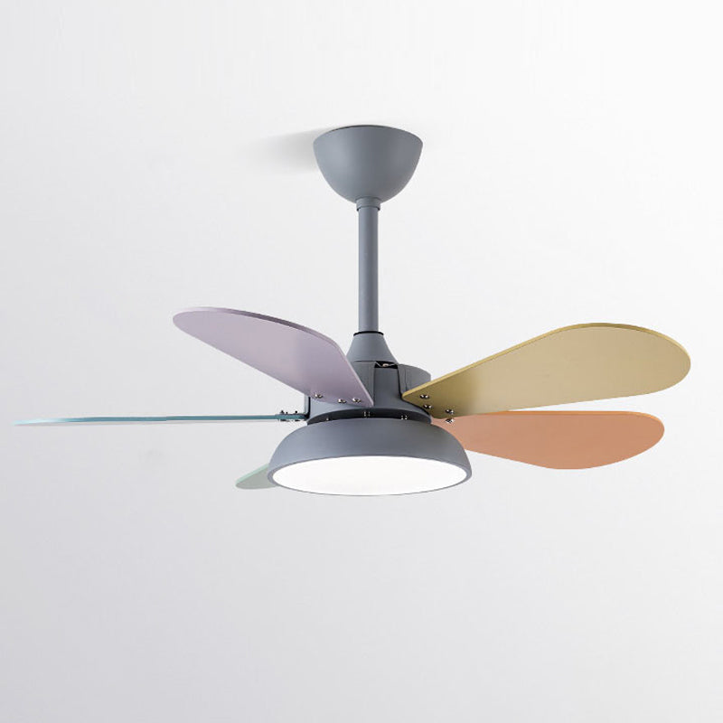 Éclairage de ventilateur suspendu rond