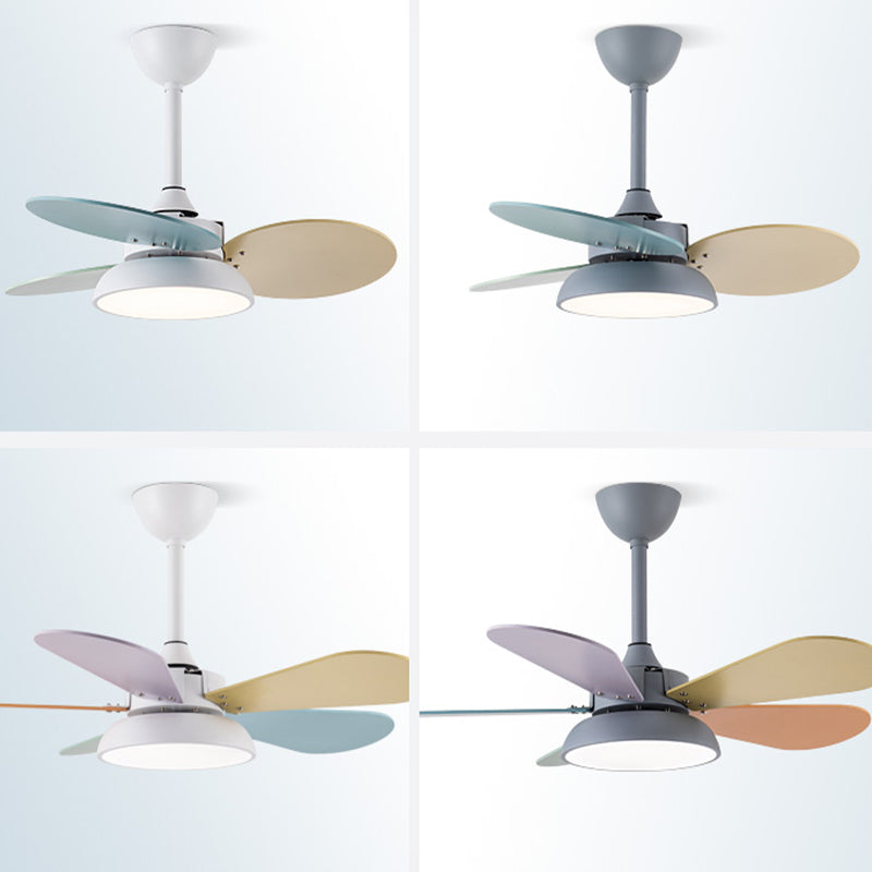 Éclairage de ventilateur suspendu rond