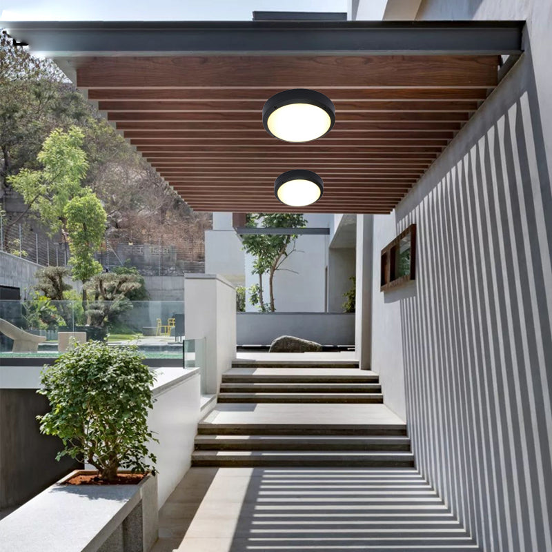 Plafondlamp in moderne stijl, waterdichte LED-inbouwlamp voor gang, balkon, binnenplaats