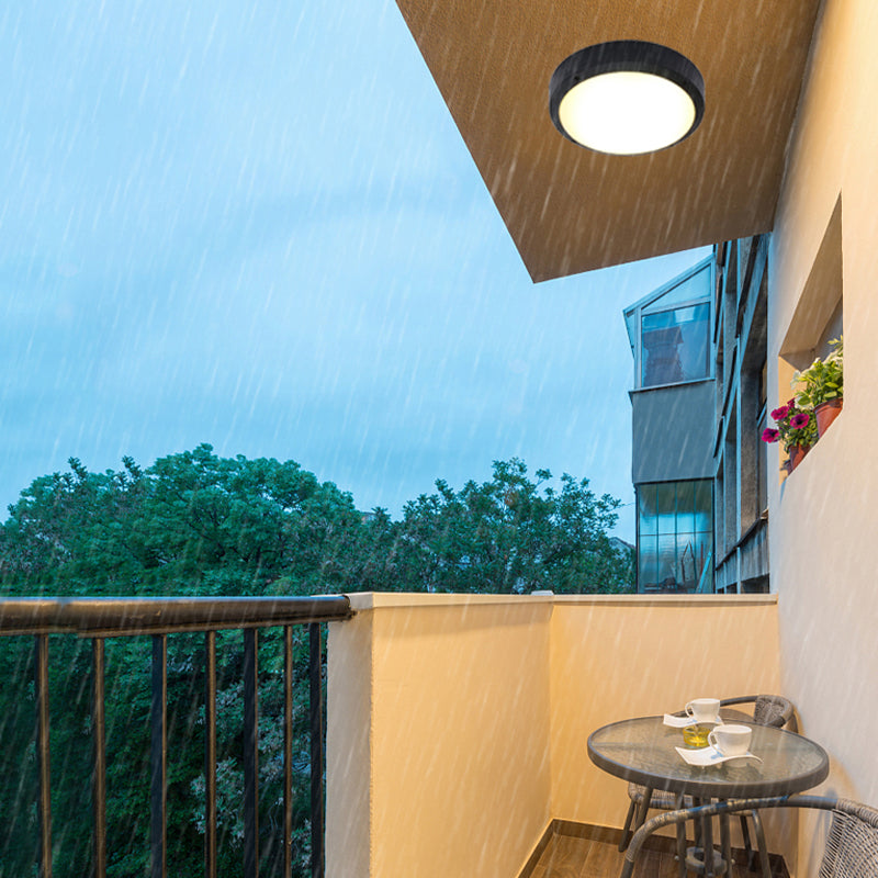 Plafondlamp in moderne stijl, waterdichte LED-inbouwlamp voor gang, balkon, binnenplaats