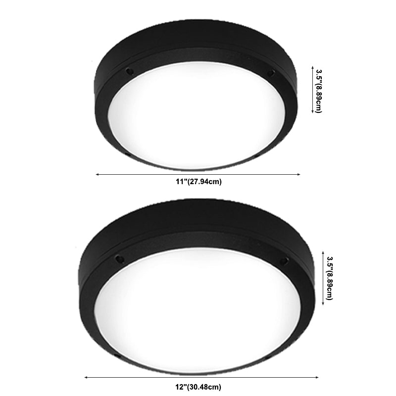 Plafondlamp in moderne stijl, waterdichte LED-inbouwlamp voor gang, balkon, binnenplaats