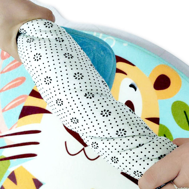 Tapis intérieur élégant Confort de motif géométrique tapis polyester le tapis de support antidérapant pour décoration intérieure