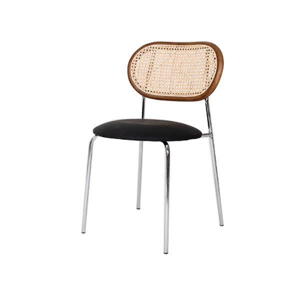 Hedendaagse stijl metalen stoelen Zet open achterkant eetkamer keukenstoel