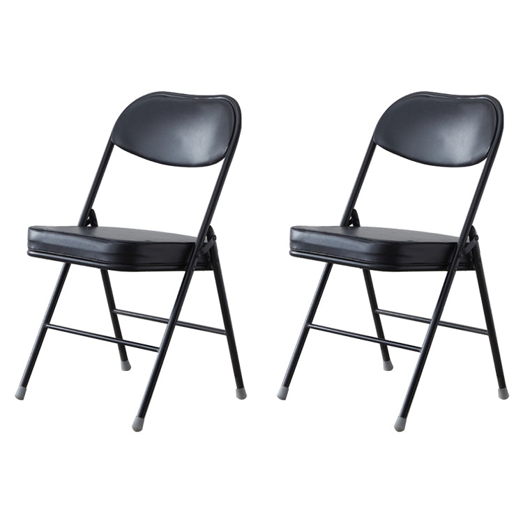 Chaise d'intérieur et d'extérieur moderne, chaises d'appoint de salle à manger à dossier ouvert sans accoudoirs en métal
