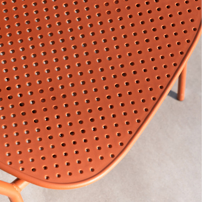 Sillón de comedor de plástico de estilo escandinavo, respaldo sólido, silla individual