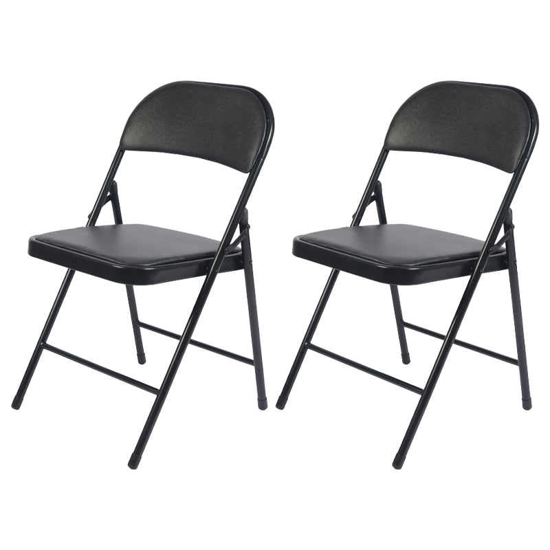 Chaise d'appoint moderne en métal, intérieur et extérieur, sans accoudoirs, pliable, à dossier ouvert, pour salle à manger