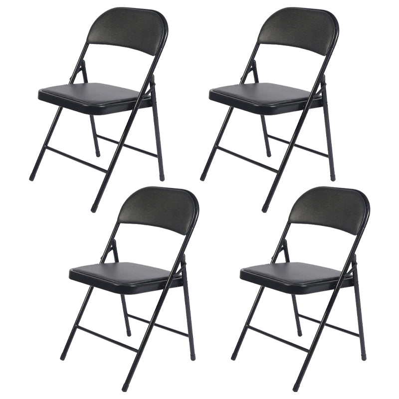 Chaise d'appoint moderne en métal, intérieur et extérieur, sans accoudoirs, pliable, à dossier ouvert, pour salle à manger