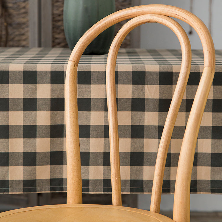 Sillas modernas de madera maciza de haya, juego de sillas laterales con respaldo Windsor para comedor y cocina