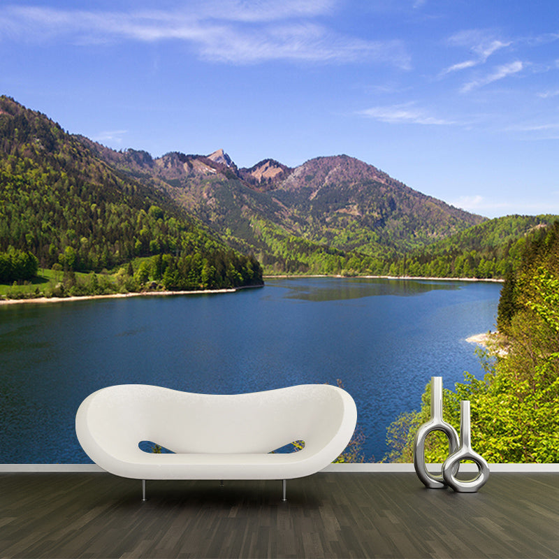 Modern Mountain Landscapes Mural Wallpaper Environmental Living Room Decoration