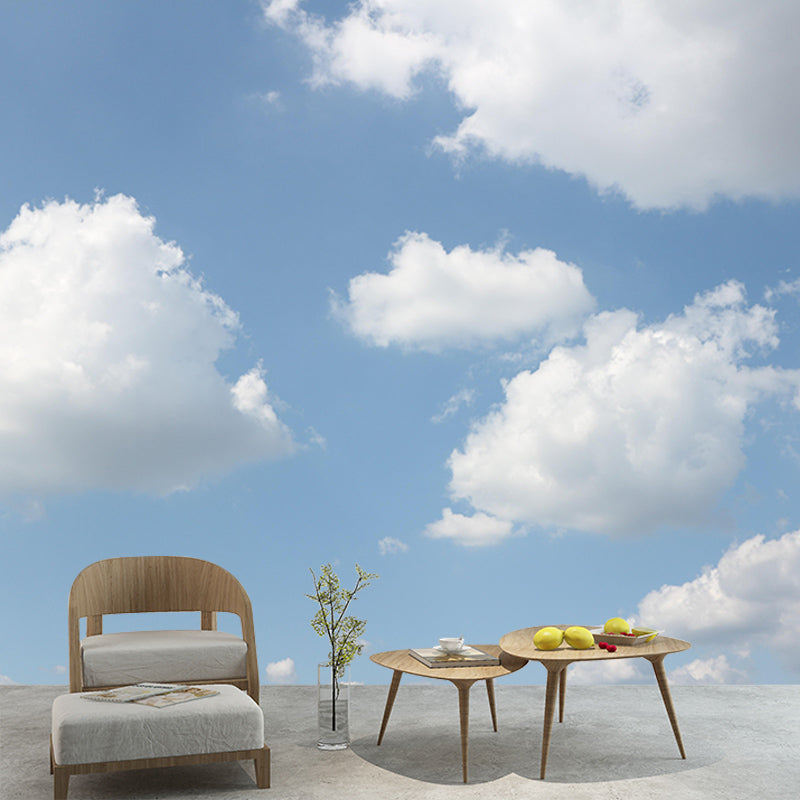 Clouds Landscapes Mural Wallpaper Environmental Modern Room Decoration