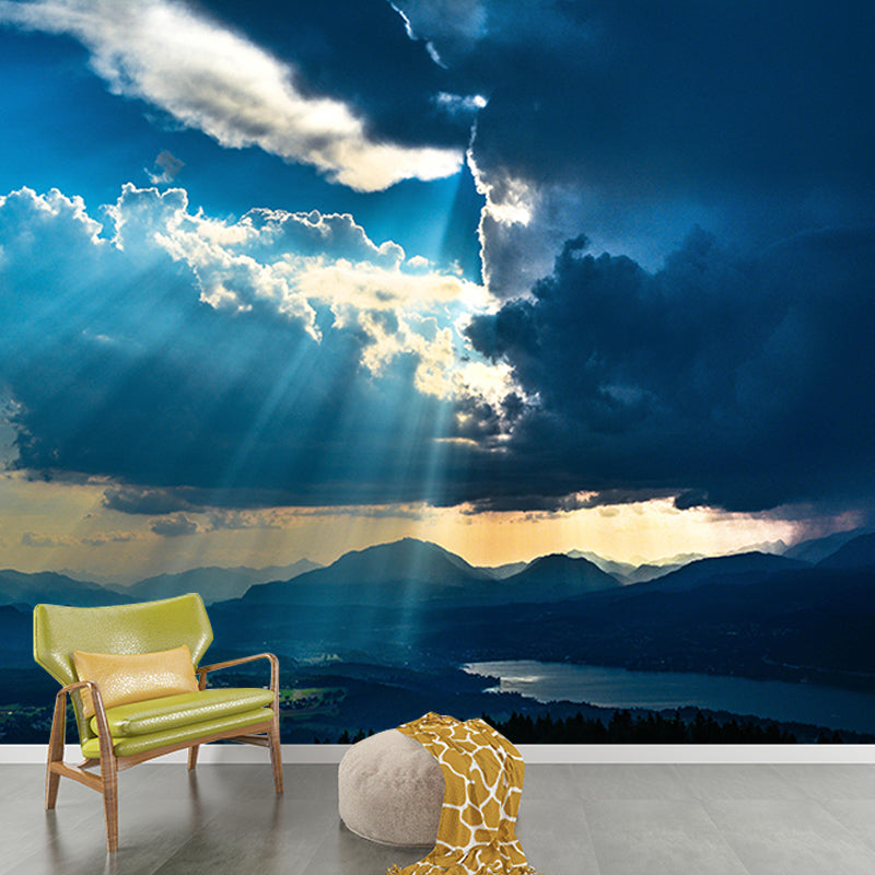 Clouds Landscapes Mural Wallpaper Environmental Modern Room Decoration