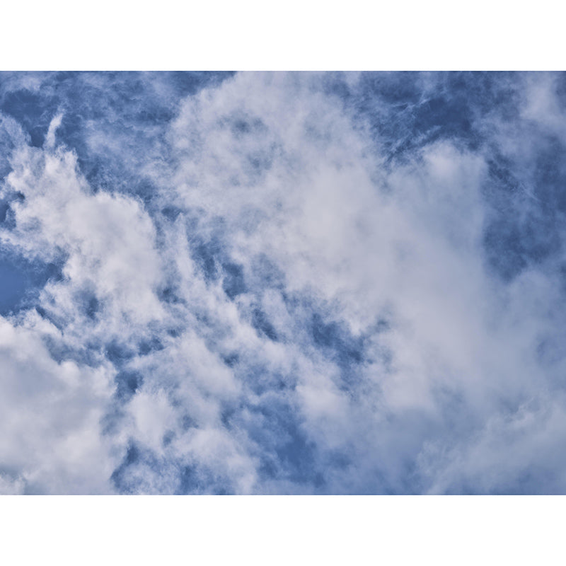 Sky and Clouds Mural Wallpaper Mildew Resistant Modern Room Decoration