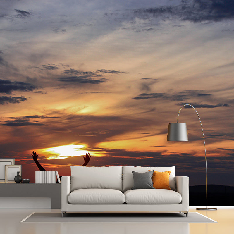 Sky Mural Wallpaper Environmental Modern Living Room Decoration