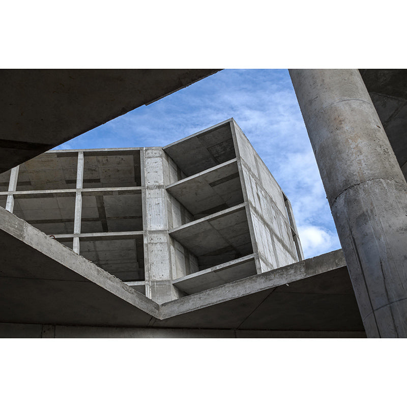 Customized City Construction Mural Modernization Wall Covering for Bedroom