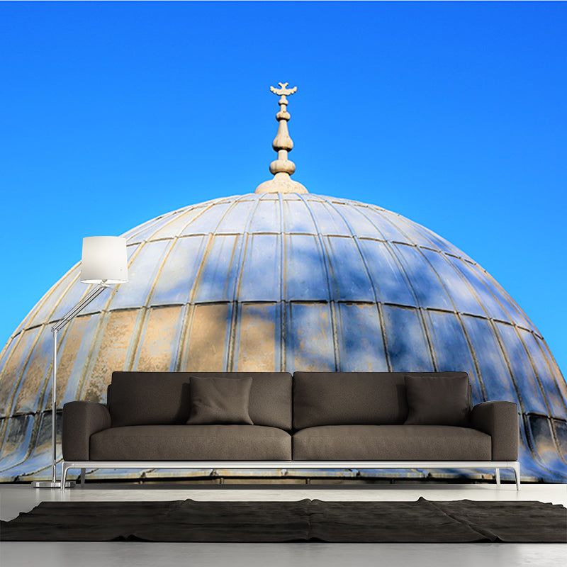 Construction Mural Wallpaper Mildew Resistant Living Room Decoration