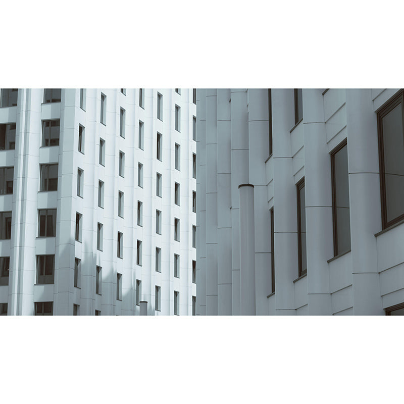 City Construction Mural Wallpaper Mildew Resistant Modern Living Room Decoration