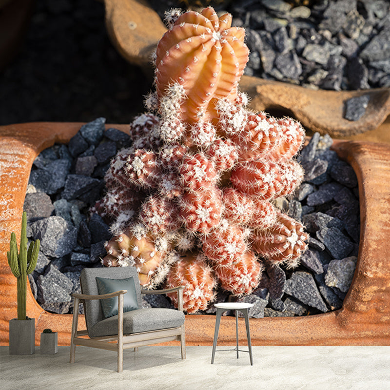 Houseplant Simple Mural for Living Room Bedroom Wall Decor, Made to Measure