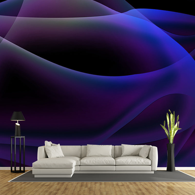 Water Resistant Abstract Mural Wallpaper Customized Wall Decor for Living Room
