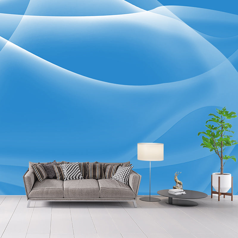 Water Resistant Abstract Mural Wallpaper Customized Wall Decor for Living Room