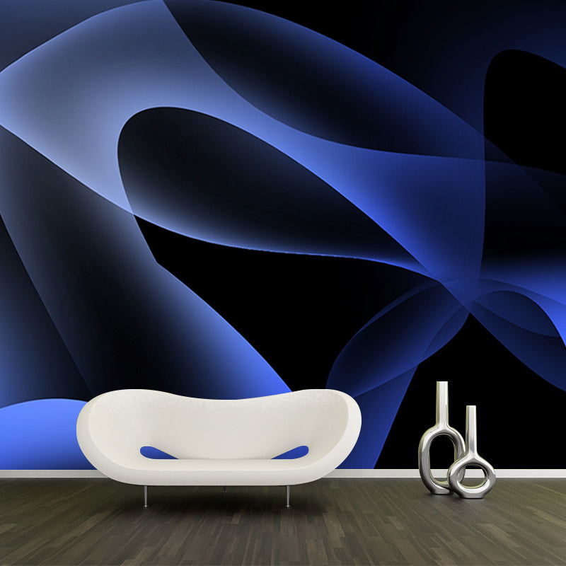 Water Resistant Abstract Mural Wallpaper Customized Wall Decor for Living Room