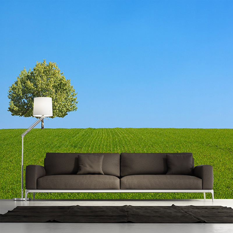 Customized Modern Sky Mural Moisture Resistant Wall Art for Sleeping Room