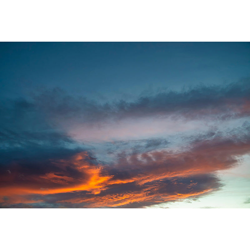 Contemporary Style Sky Scenery Mural Eco-friendly Home Decor for Bedroom