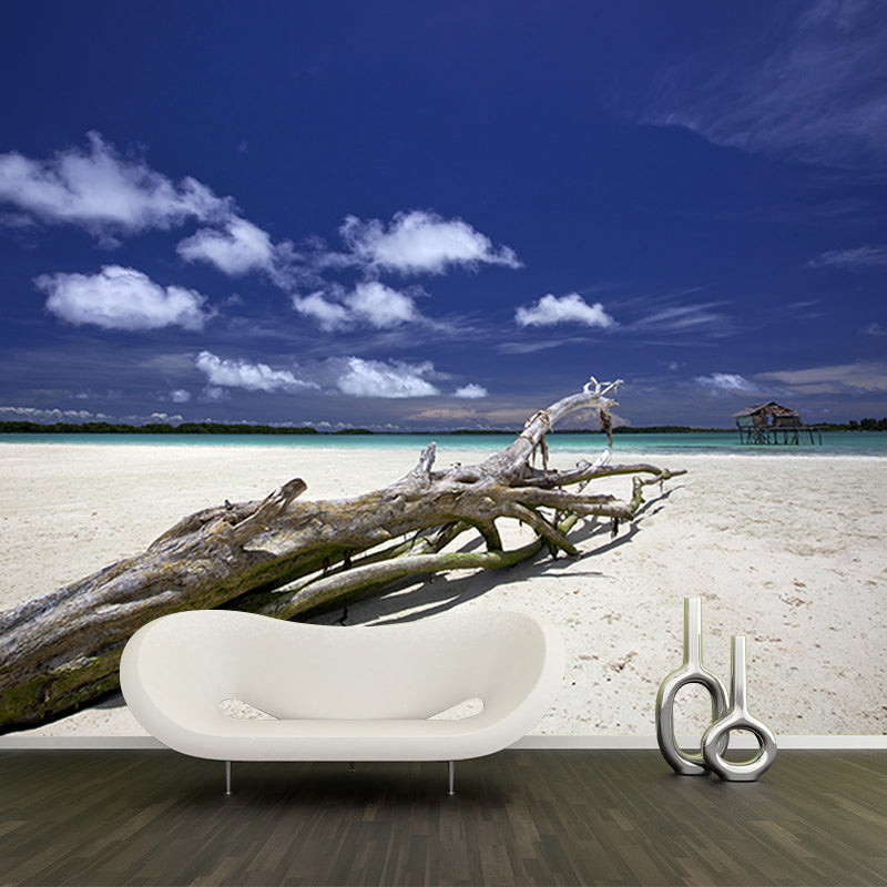 Beautiful Scenery Mural Sky Mildew Resistant for Kitchen Wall Decor