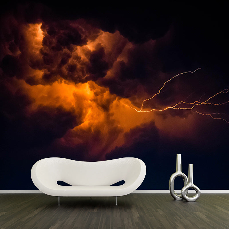 Beautiful Scenery Mural Sky Mildew Resistant for Kitchen Wall Decor