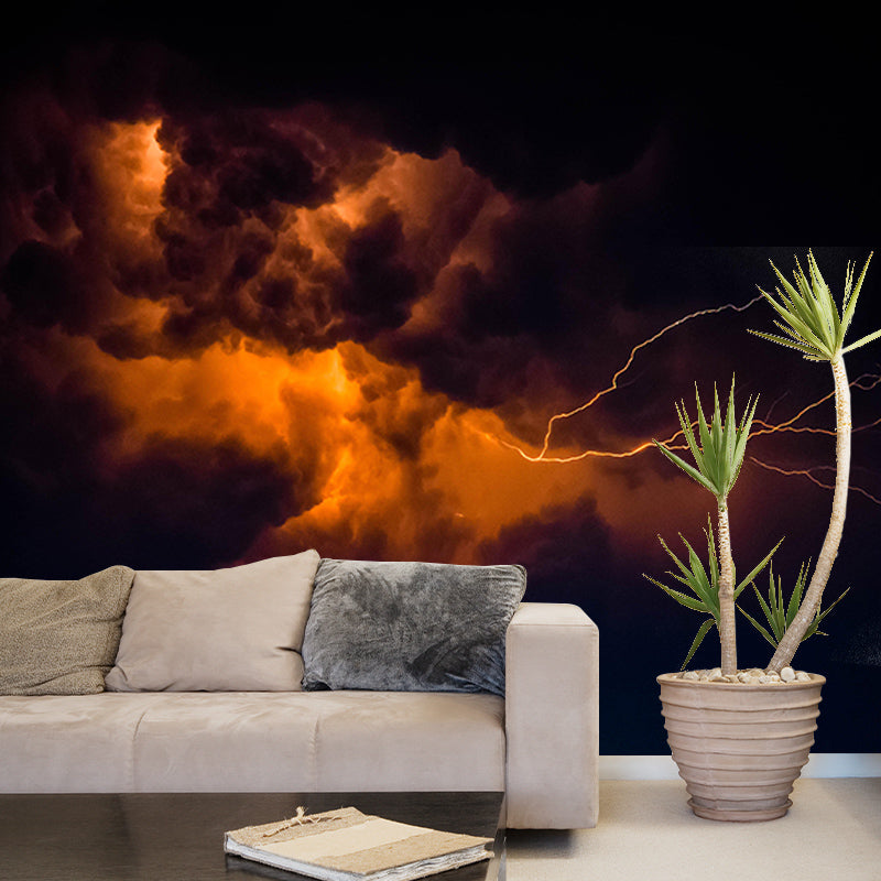 Beautiful Scenery Mural Sky Mildew Resistant for Kitchen Wall Decor