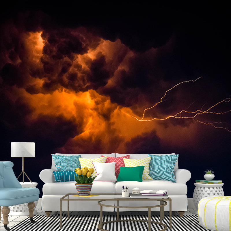 Beautiful Scenery Mural Sky Mildew Resistant for Kitchen Wall Decor