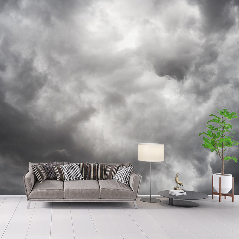 Photography Sky Landscape Mural Mildew Resistant Wall Decor for Bedroom